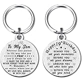 19th Birthday Gifts for Son, Inspirational Gifts for 19 Year Old Boy, 19th Birthday Gifts for Boys, 19th Birthday Keychain