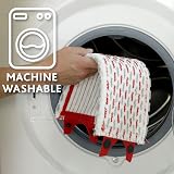 Vileda UltraMax Flat Mop and Bucket Set Red Hands-Free Wringing 180° view 7