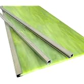 3/8" U Zinc Came for Stained Glass Works Framing, 24ft Zinc Came (3ft x 8)