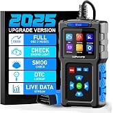 OBD2 Scanner Diagnostic Tool Check Engine Car Code Reader with Reset | Instant DTC Definitions &amp; Reset, Universal 14-Language Support, Wide Vehicle Compatibility