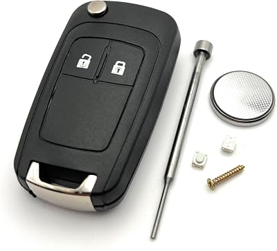 Automobile Locksmith Key Case Switch Battery Pin Tool for Opel Vauxhall 2 Button