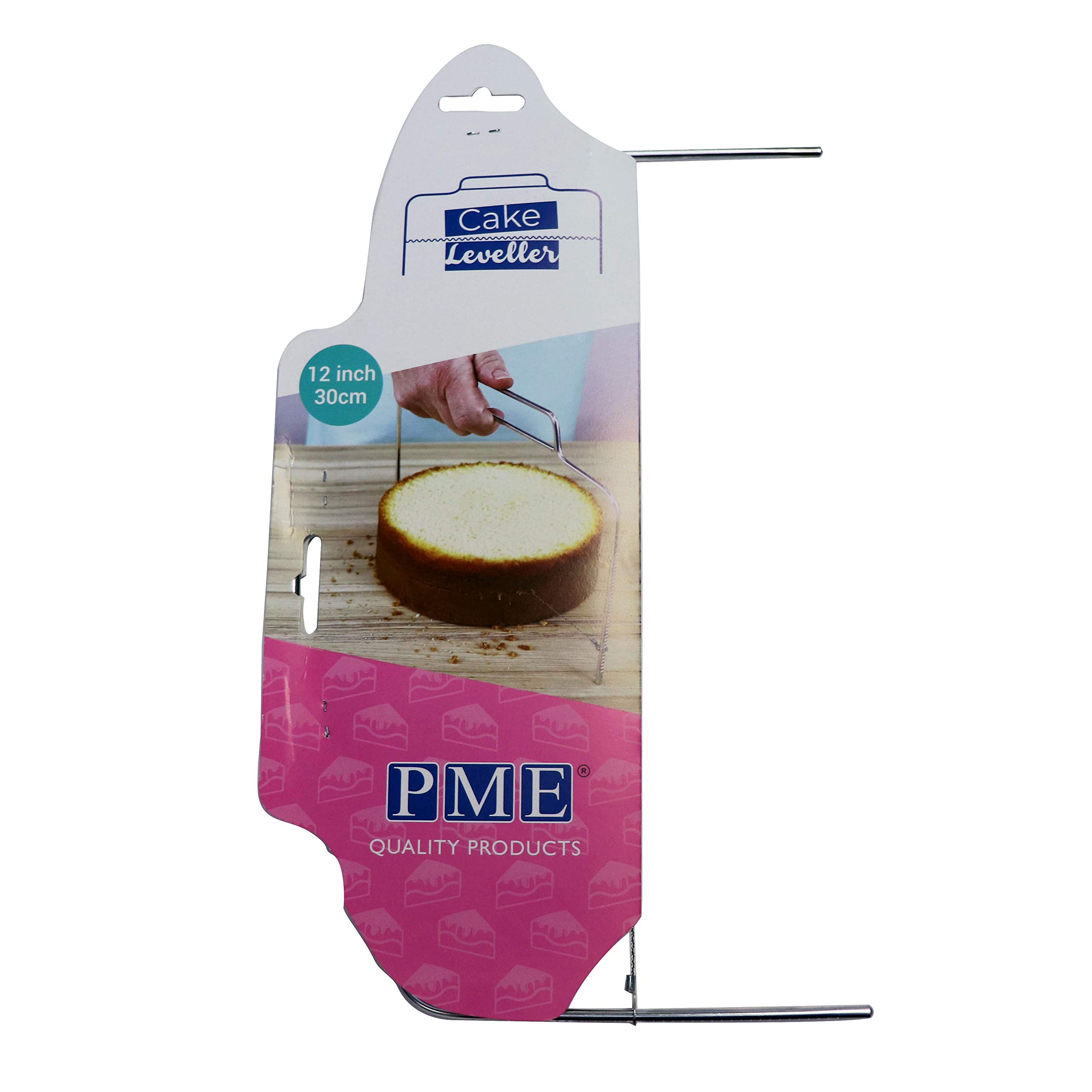 PME 12 Cake Leveller", Silver