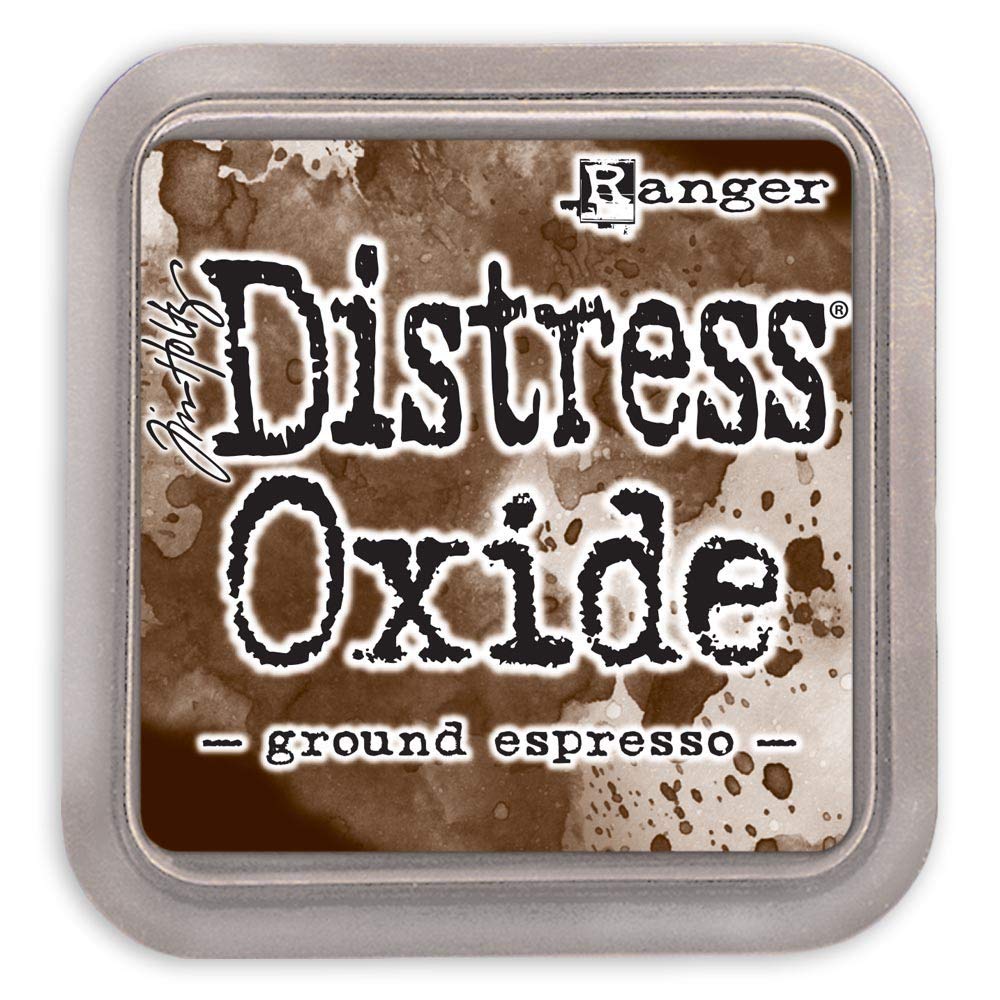Ranger Tim Holtz Distress Oxide Pad Ground Espresso, 3.5 x 3.5 x 0.75