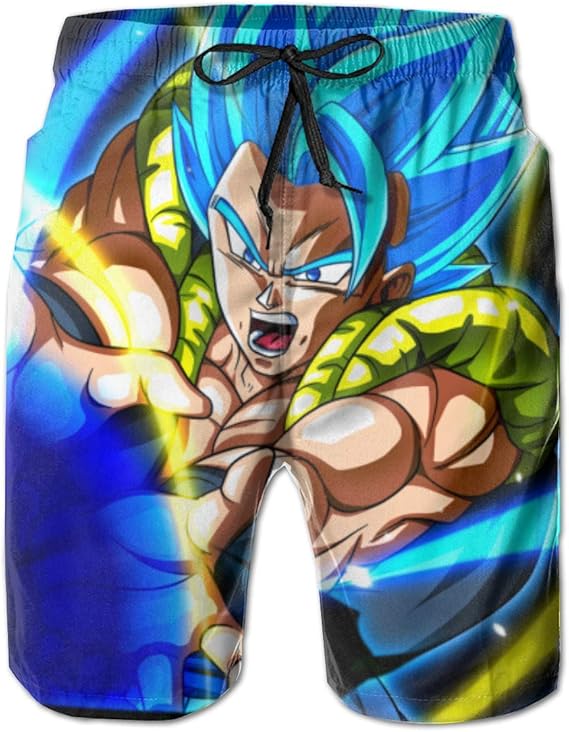 Amazon Co Jp ドラゴンボールスーパーブロリー 6 サーフパンツメンズショートパンツ水着ストリートウェアビーチ海パンスイムトランクス3dプリント通気性速乾性水陸両用速乾性 服 ファッション小物