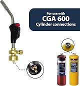 Pipestation Blow Torch with Map Gas Bottle Quick Ignition 1x MAP Gas view 3