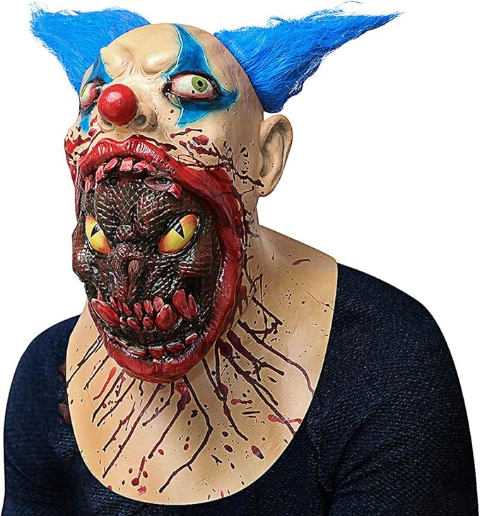 Halloween Scary Mask Cosplay Led Costume Mask EL Wire Light