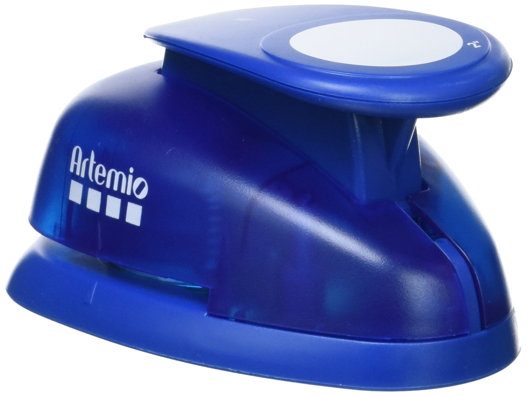 Artemio 5 cm Giant Circle Lever Punch, Blue