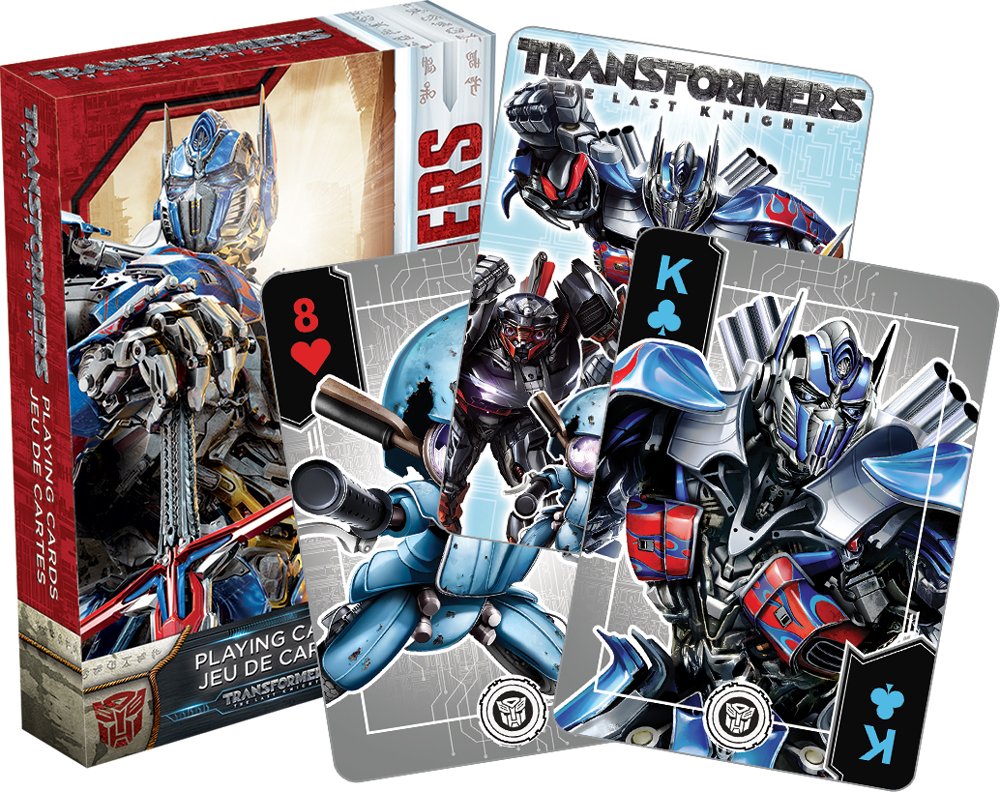 Aquarius Transformers 5 Playing Cards Playing Cards NMR Distribution