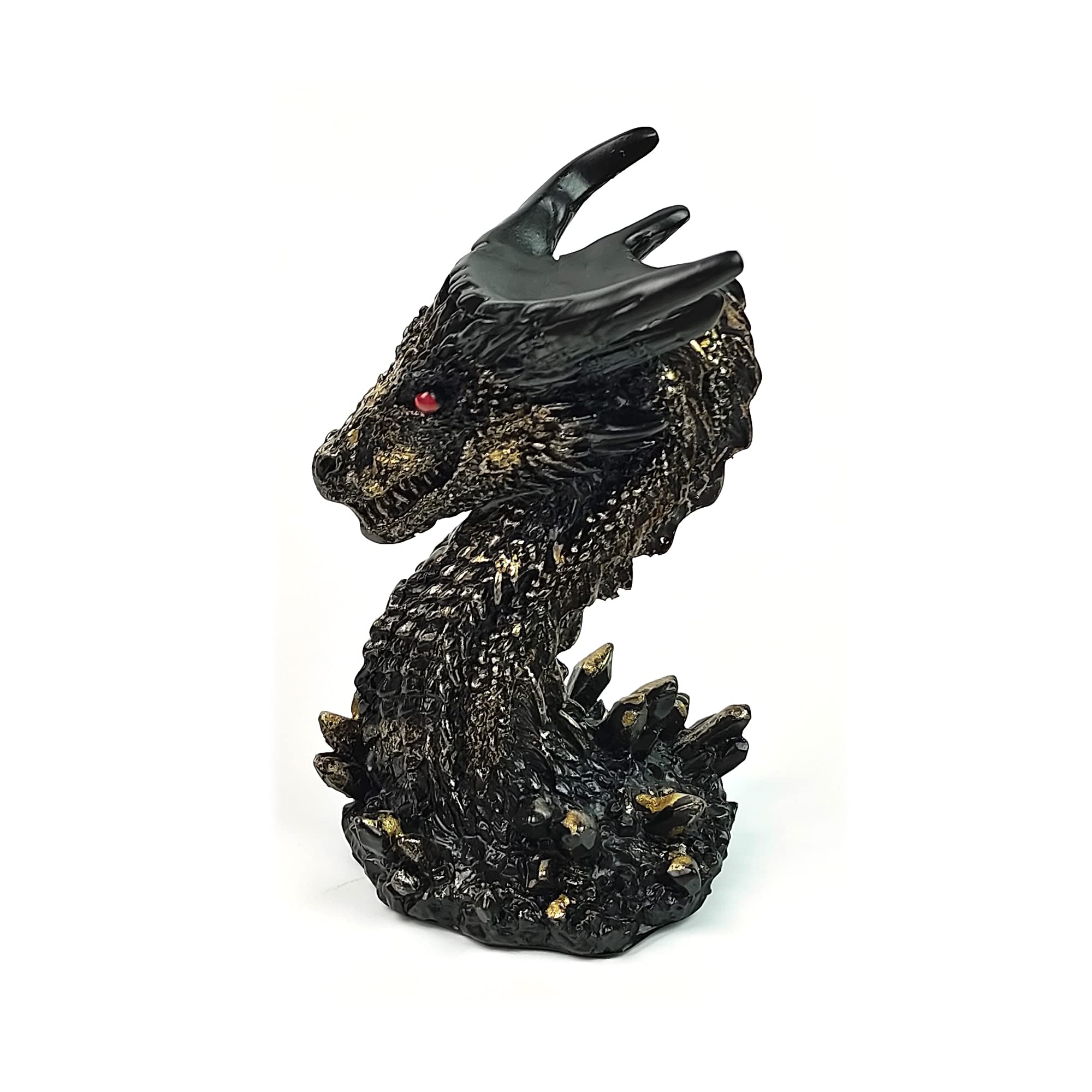 OmyLens - Dragon Head Glass Ball Holder Feng Shui Glass Sphere Natural Healing for 50-90mm Sphere