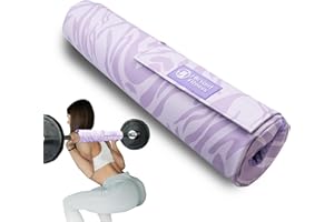 J Bryant Barbell Pad Set Including 2 Ankle Straps for Cable Machines, Hip Resistance Band, Weight Lifting Straps, and Thick Cushioned Hip-Thrust Pad with Carry Bag for Squats and Bench Press Workouts