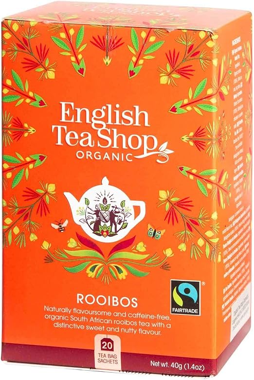 English Tea Shop Rooibos 20 Tea Bag Sachets, 40 g Amazon.co.uk Grocery