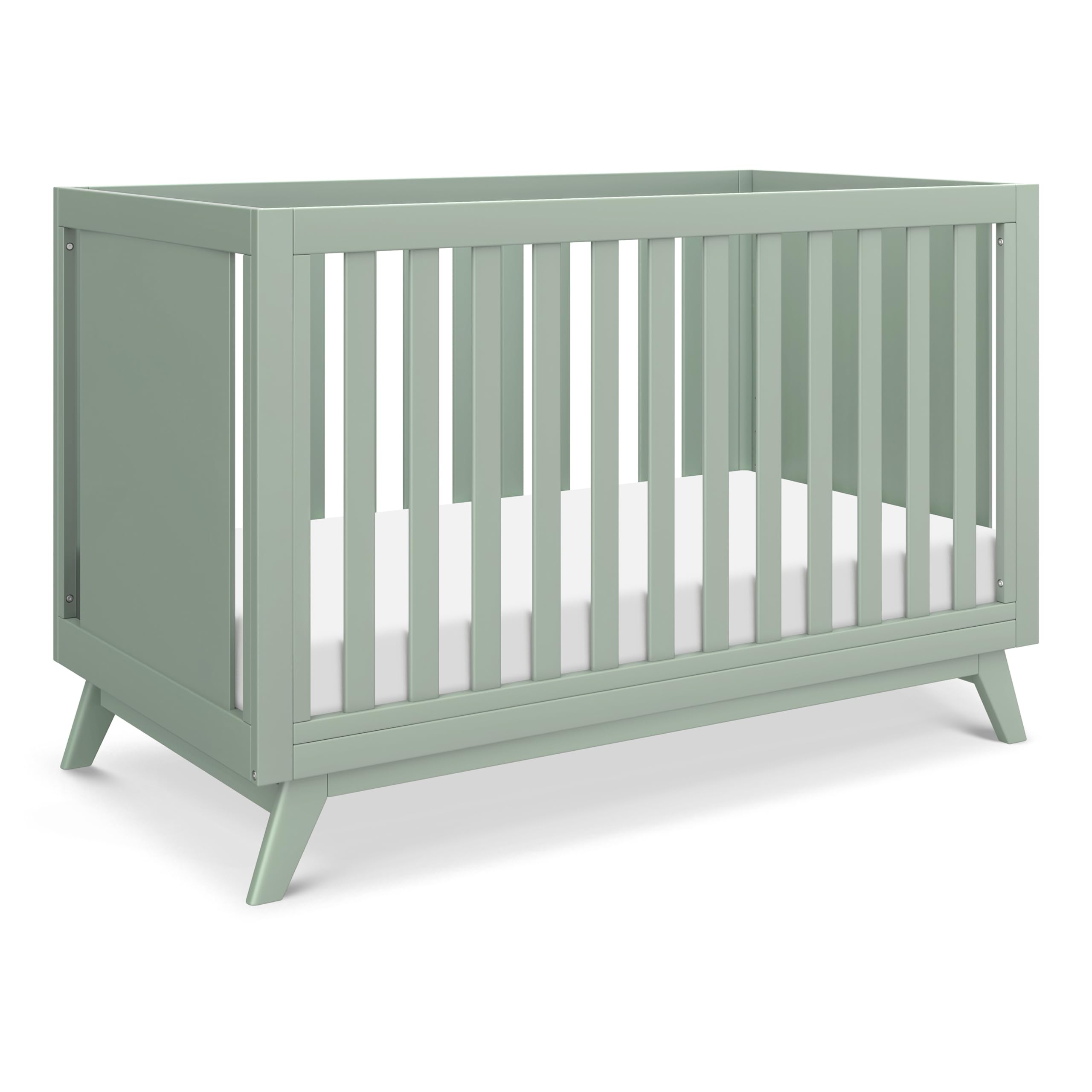 DaVinci Otto 3-in-1 Convertible Crib in Light Sage, GREENGUARD Gold Certified