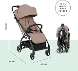 Ickle Bubba Aries Prime Autofold Stroller Biscuit 6.1kg Carry Bag view 3