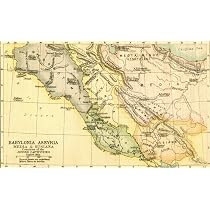 Amazon.com: Posterazzi DPI2334559 Mapa de Babilonia, Asiria ...