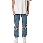 mnml Mens Mnml D530 Zipper Straight Denim