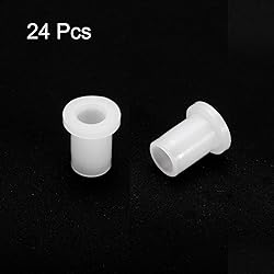 uxcell 24pcs Flanged Sleeve Bearings Plastic