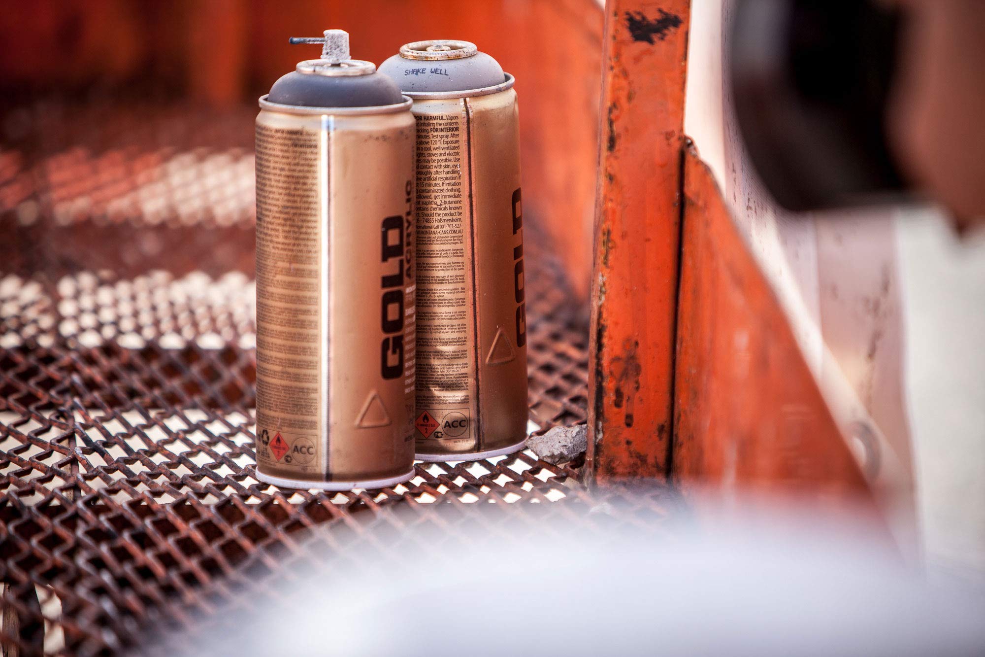 Montana Cans MXGM3000 Montana Gold 400 ml Color, Goldchrome Spray