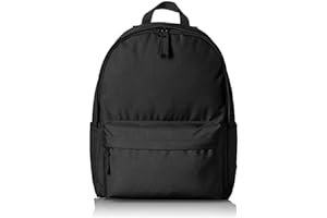 Amazon Basics Backpack for School, Study, Travel, Durable Classic Design, Book Bag, Black