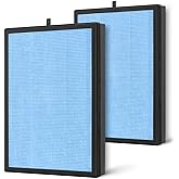 2 Pack AP1002 Replacement Fil-ter AP1002-RF, Compatible with AIRTOK AP1002 Air Puri-fier, H13 True HEPA