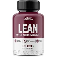 Azani Active Lean, 60 Capsules | Garcinia Cambogia, Nagarmotha, Gurmar Extract| Women & Men