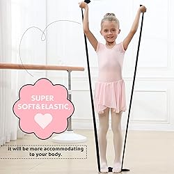 Zando 6 Pairs Toddler Tights for Girls 4-6 Pink