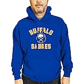 Wright & Ditson Adult NHL Gameday Hooded Sweatshirt - Officially Licensed - Fleece Hockey Pullover - Unisex Hoodie