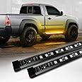 OPT7 Sidekick 48" Running Board Lights 2PCS LED Strips w/Amber Turn Signal, DRL, White Courtesy Light for Regular Cab Trucks Pickup SUV Trailer
