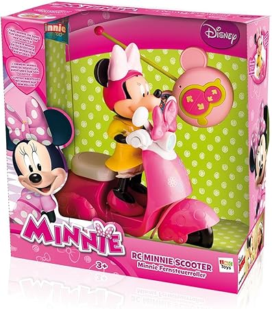 Amazon.es: IMC Toys - Moto RC Scooter Minnie Pilas (Minnie Extraible) 43-180673