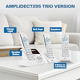 Geemarc Amplidect 295 Trio Bundle Loud Cordless DECT Phones view 4