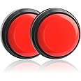 Talking Button Record & Playback Your Own Message 30 Second Custom Recordable Easy Sound Recorder Set of 2
