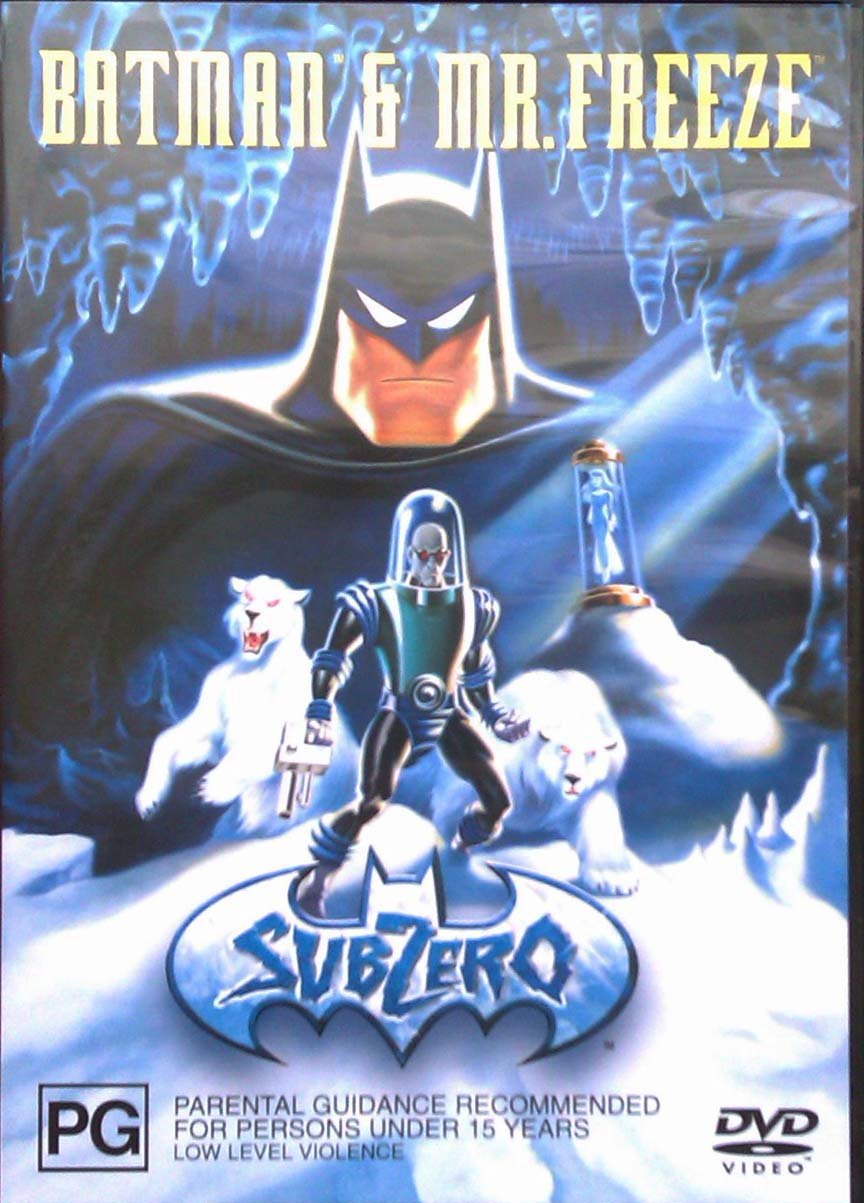 Amazon Com Batman And Mr Freeze Subzero Region 4 Movies Tv Amazon Com Batman And Mr Freeze Subzero Region 4 Movies Tv