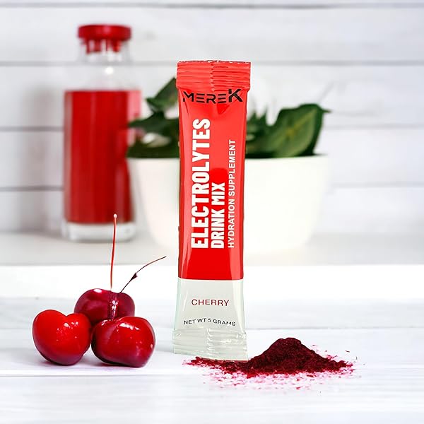 MEREK ELECTROLYTE HYDRATION POWDER SUPPLEMENTS 16 SACHETS EASY OPEN SINGLE-SERVING PERFECT FOR WORKOUT ESSENTIAL AND A TRAVEL ESSENTIAL FOR DAILY HYDRATION NEEDS NO SUGAR NO CALORIES KETO FRIENDLY