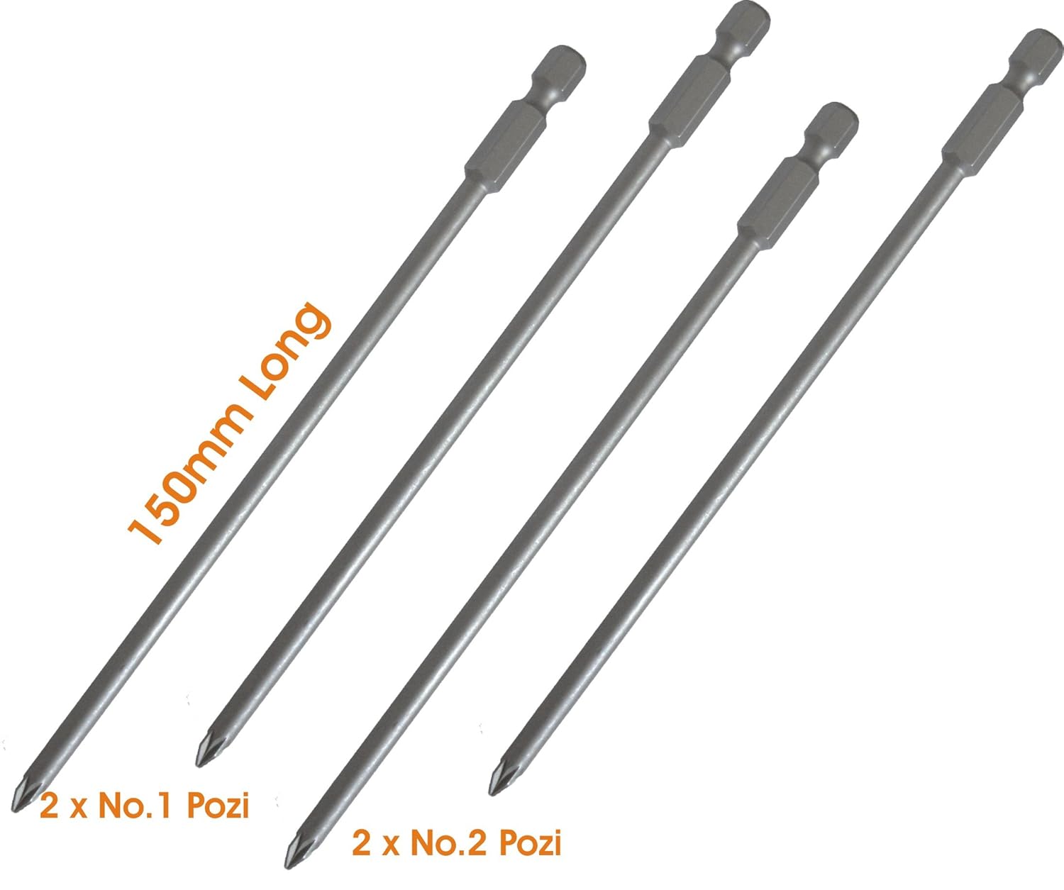 XMHF 75mm Long T25 Tip Head Torx Screwdriver Bits 10Pcs