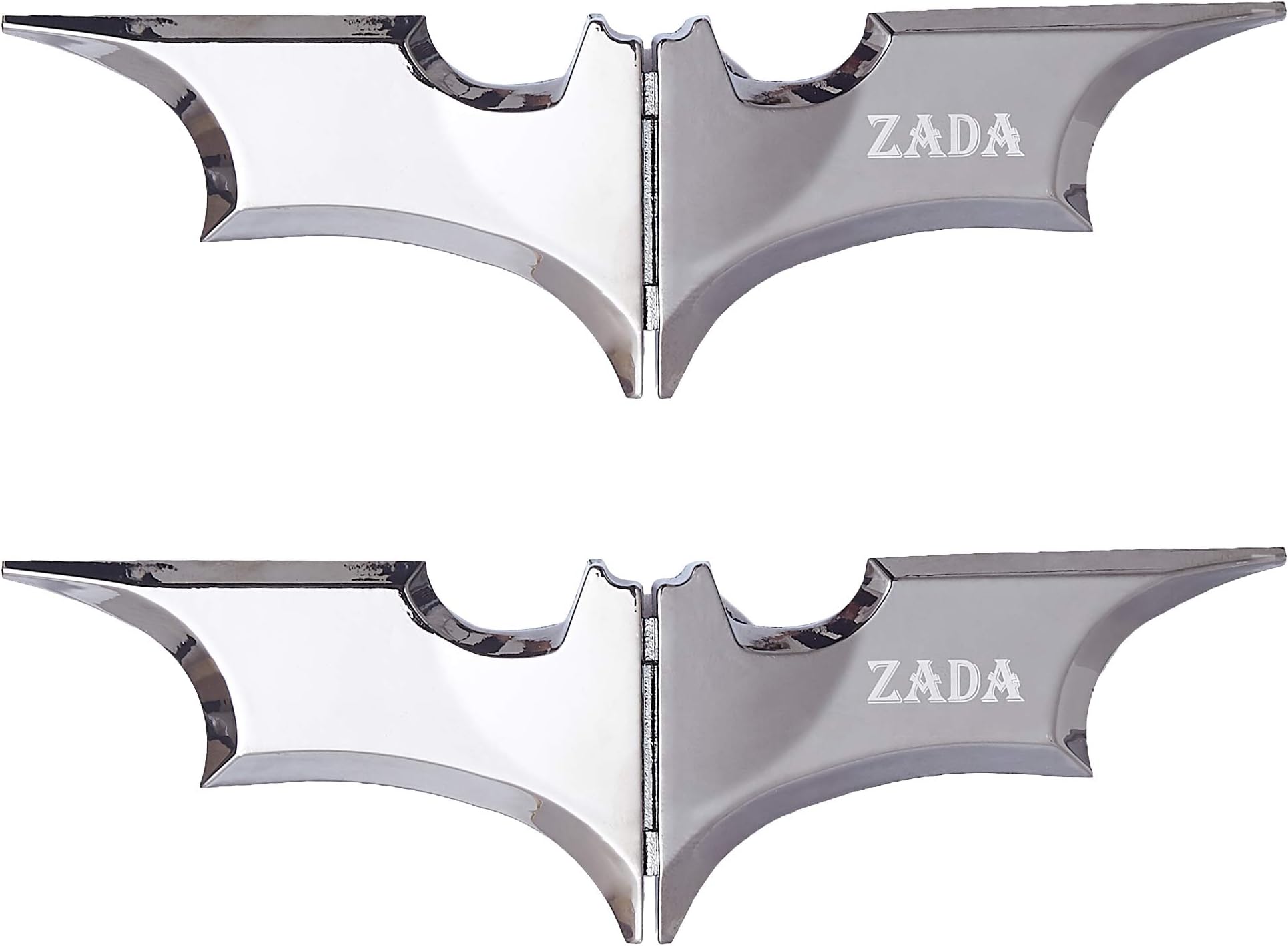 Mens Wallet with Money Clip Bat Metal wallet Zinc Alloy Money Clips for Men /2 Pack