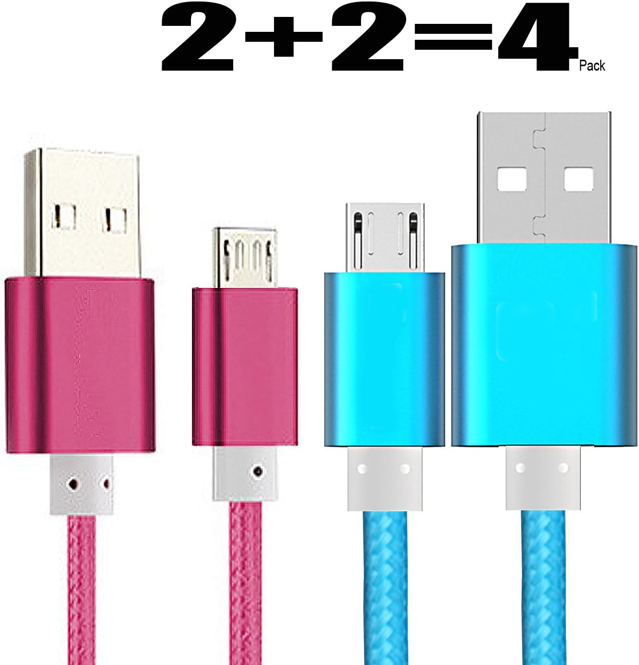 Charge Sync Data Micro USB Cable for Kindle 5FT Fast High Speed USB 2.0