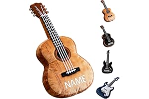 Personalized Electric Guitar Shaped Throw Pillows Custom Hugging Musical Instruments Plush Stuffed Pillow Couch Bed Living Ro