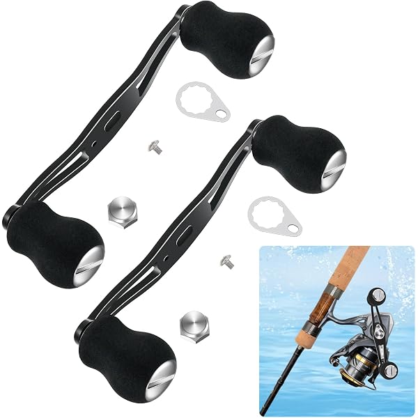 Screw-in Reel Handle Aluminum Alloy - Replacement Fishing Reel Handle For Spinning  Reels (Large Size) Screw-in Reel Grip