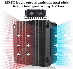 40A MPPT Solar Charge Controller: 12V/24V DC