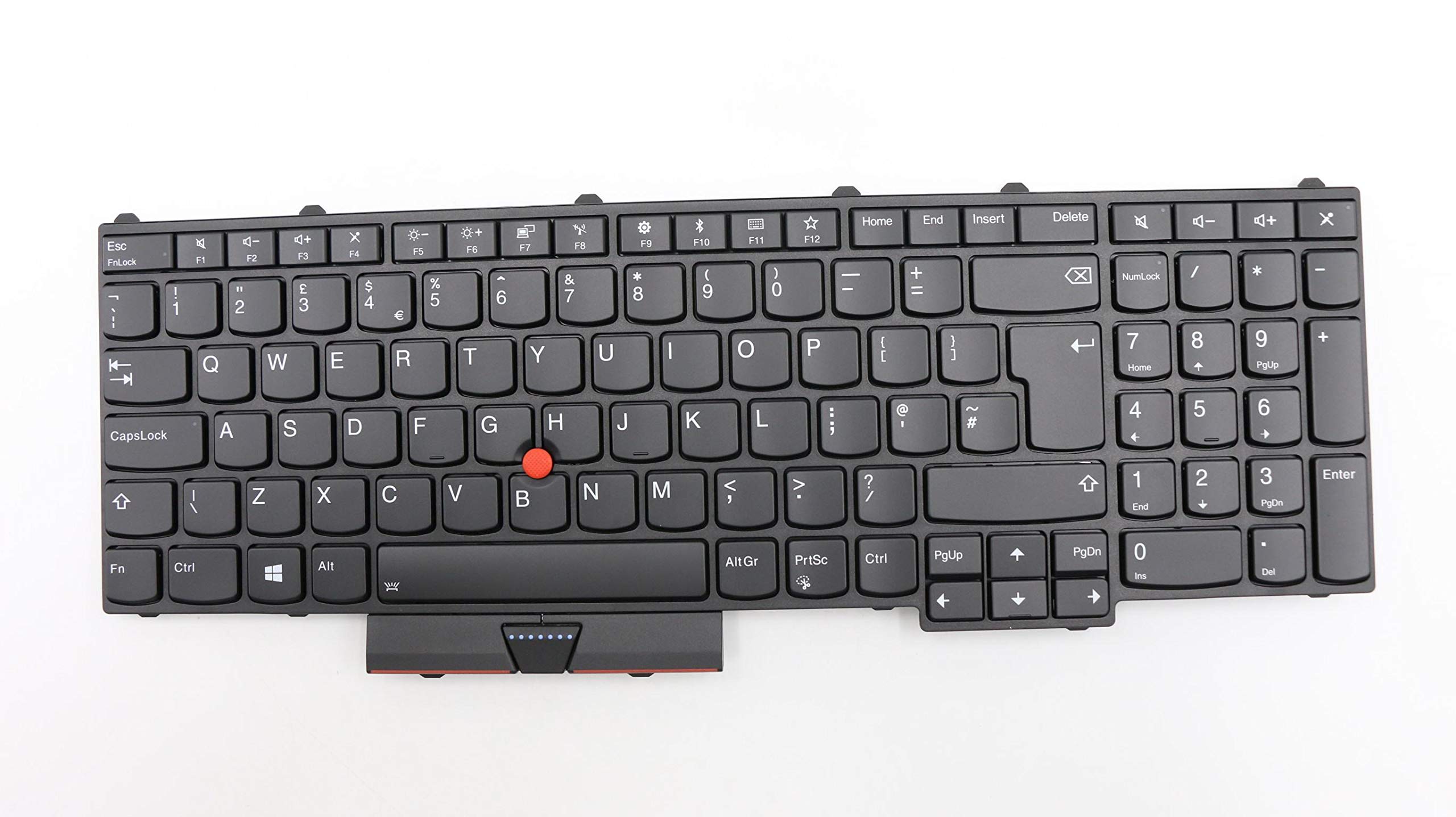 TellusRem replacement UK backlit keyboard for Lenovo Thinkpad P51 P71