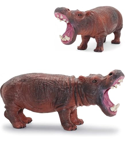 Amazon.com: Safari Ltd. Hippopotamus Toy - 5.45 Inch Realistic