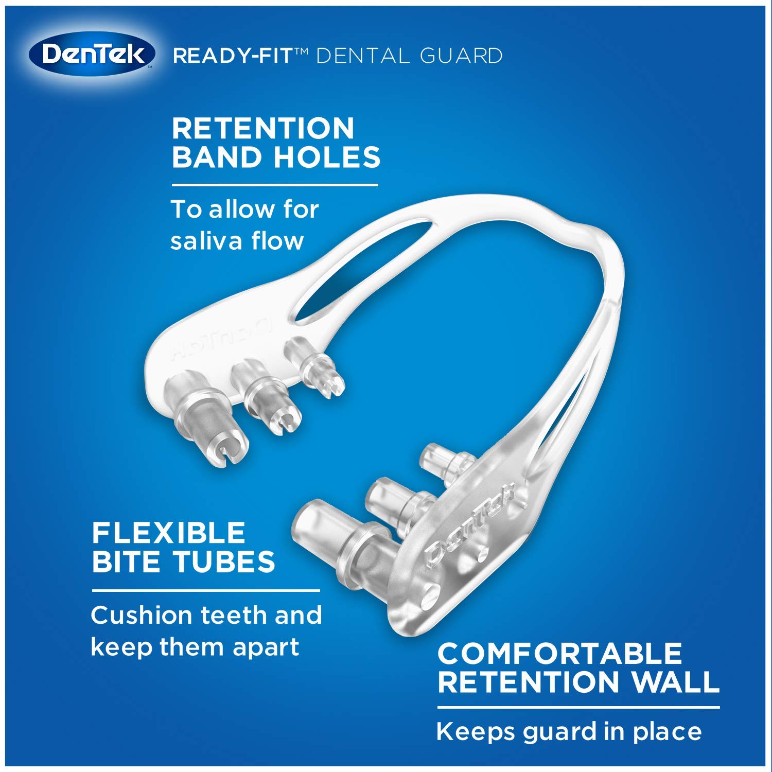DenTek ReadyFit Disposable Dental Guards BPA Latex Free, 12 Count: Beauty