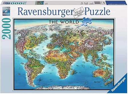 Amazon 00ピース ジグソーパズル 世界地図 World Map 98 X 75 Cm ジグソーパズル おもちゃ