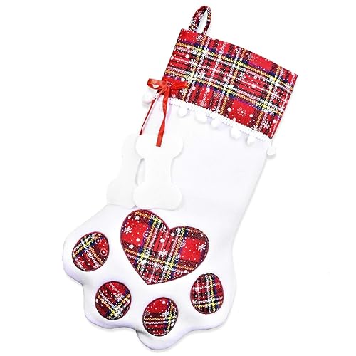 Feeko Dog Christmas Stockings Pcs Dog's Gift Pet Stocking