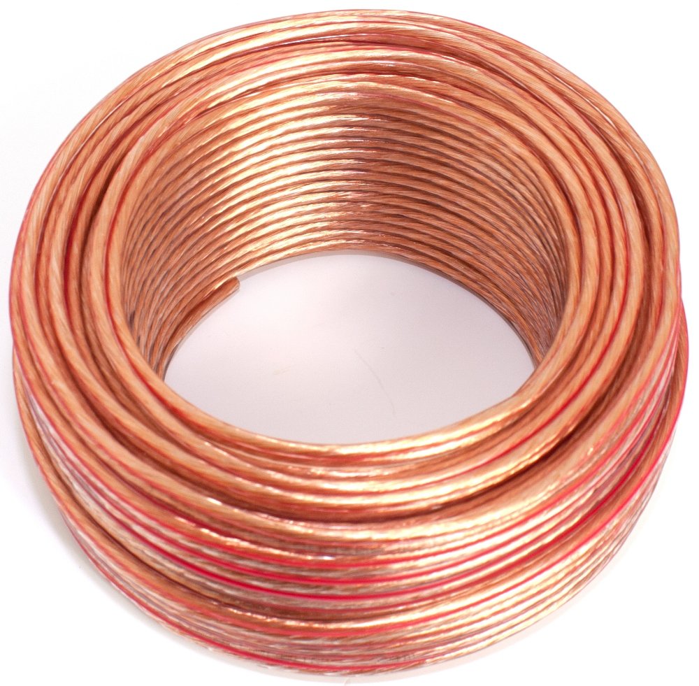 SeKi Speaker Cable Transparent 2x 1.50 mm² 25 m Ring