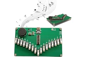 YKI Soldering Project Kit DIY Piano, 17 Keys Kalimba Piano Soldering Practice Kit, Electronics Piano Solder Project Kit for Kids Adults Music Fans, Soldering Required