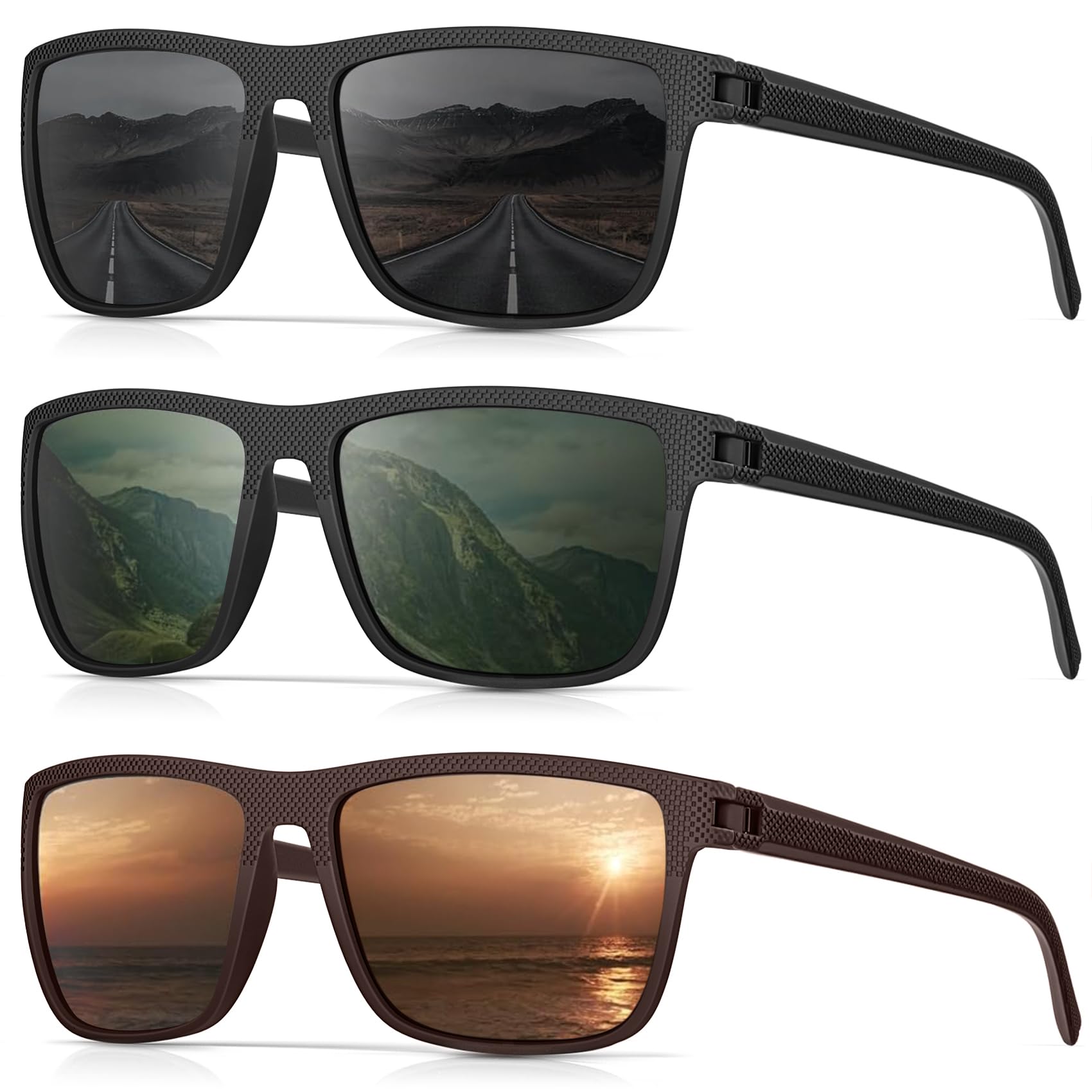 CIFOYA Polarized Sunglasses for Men Women for