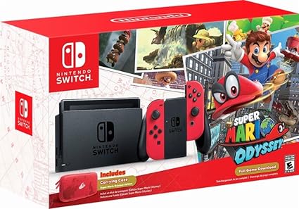 nintendo switch mario odyssey bundle