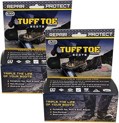 Tuff Toe Boot Protector Guard Cover Dip | Waterproof Shoe Repair Glue Adhesive