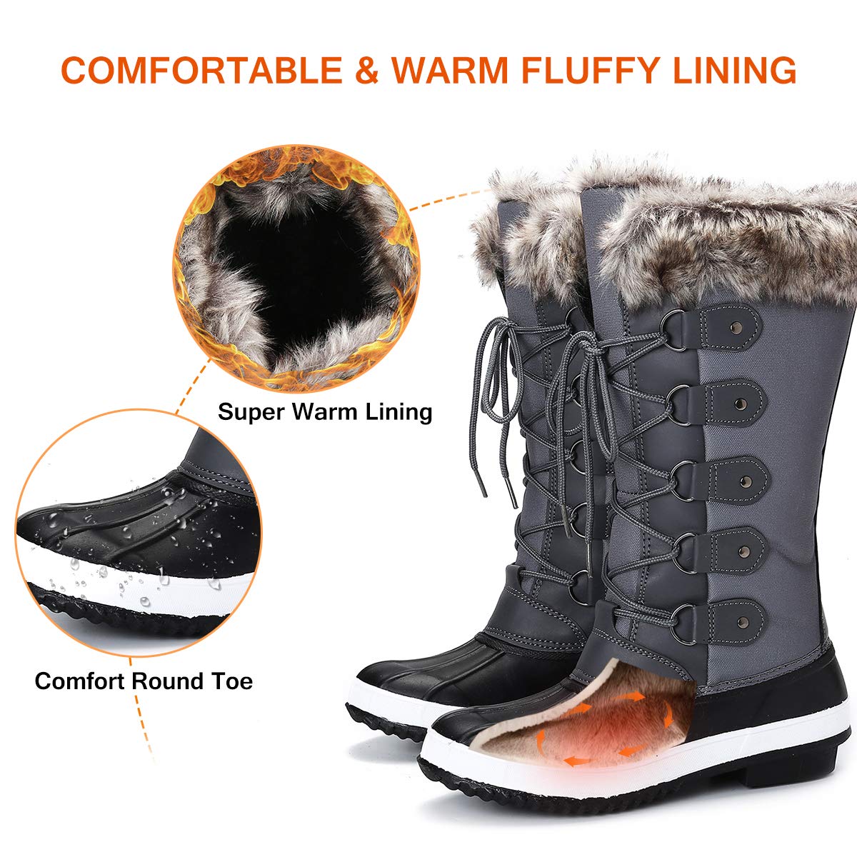 ladies comfy walking boots