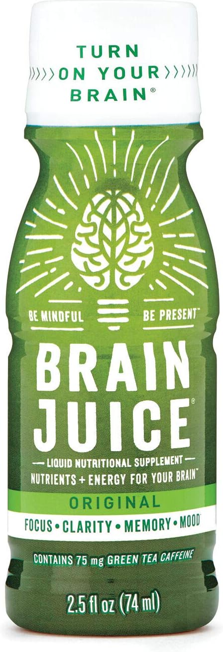 Brainjuice Peach Mango Brain Juice Shot, 2.5 Fz